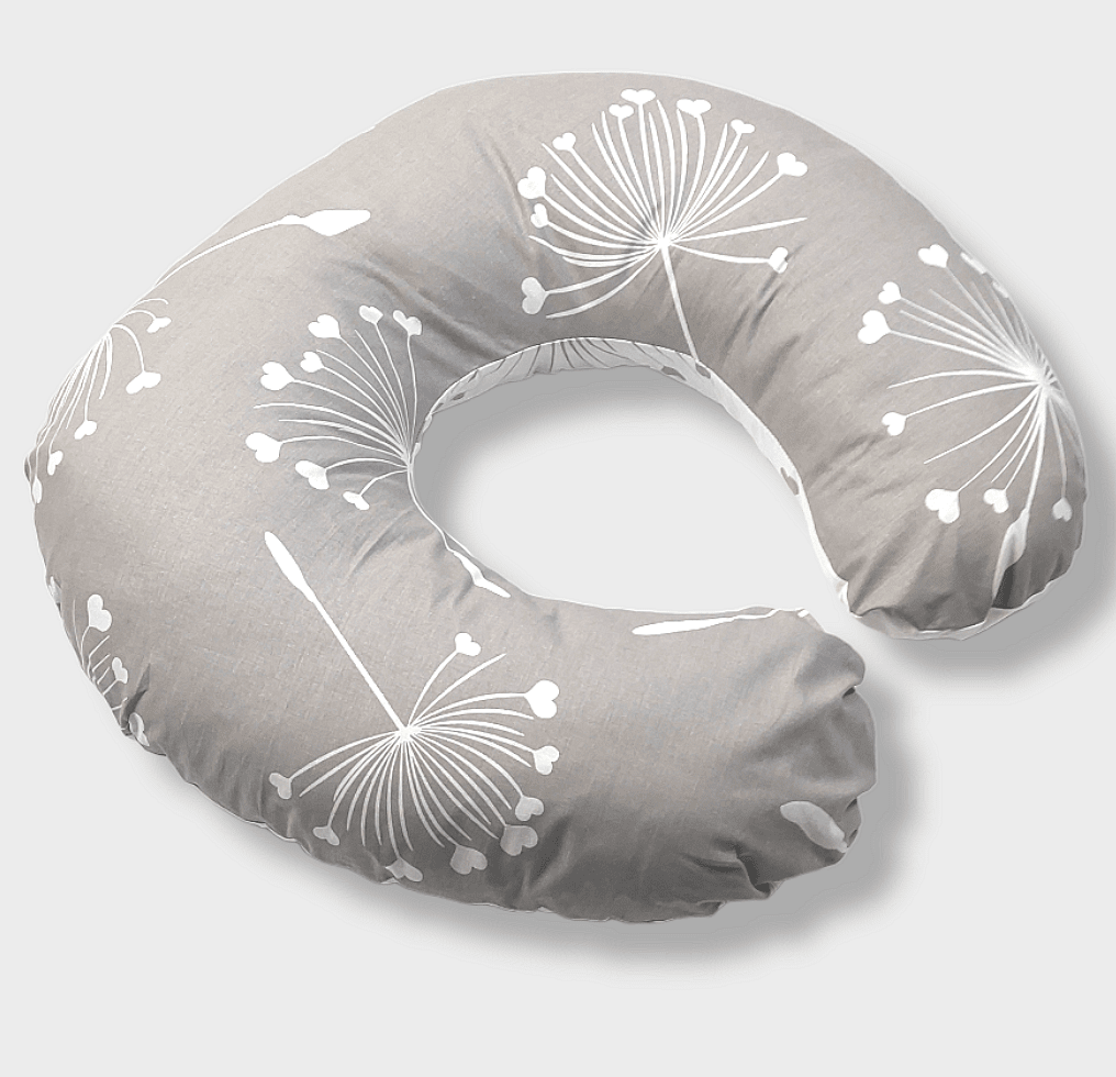 Pernă de alăptare Rainy, păpădii maro