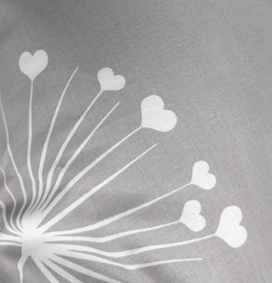 Pernă de alăptare Rainy, păpădii maro