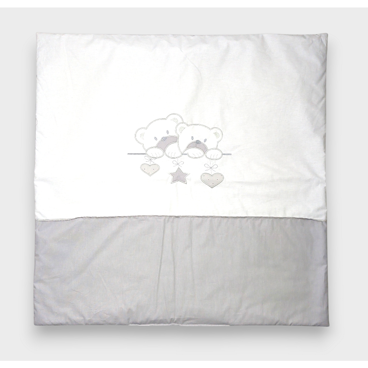Зимен Комплект За Количка 3 Части Звездни Мечета Сив Rainy