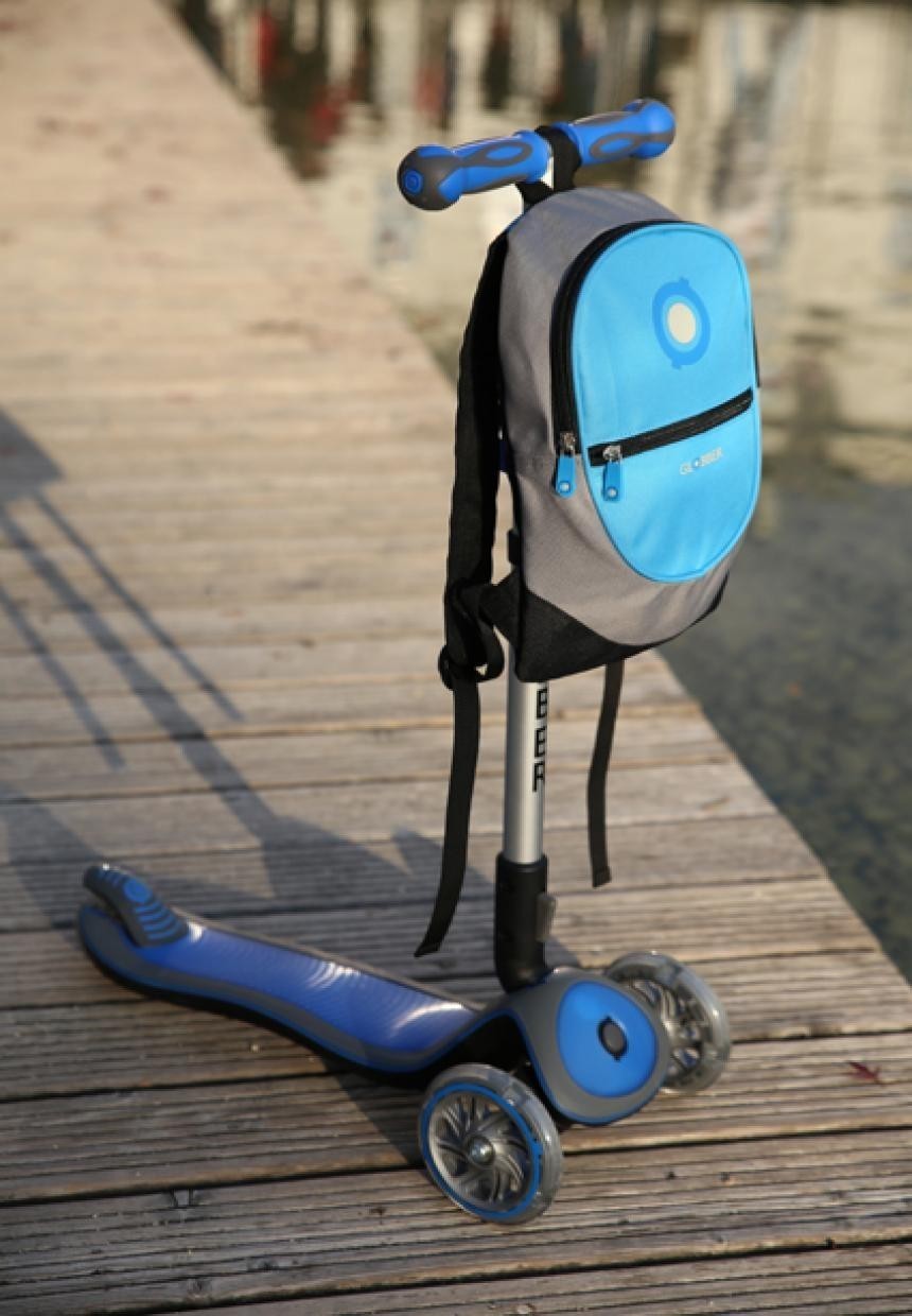 Раница За Тротинетка И Колело - Светло Синя --- BebeMama