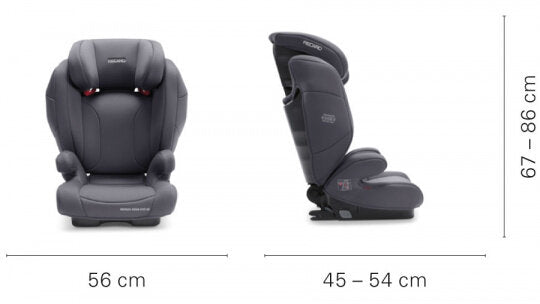 Стол За Кола Monza Nova Evo Seatfix (15 36 Кг.) Simply Grey S030 Recaro