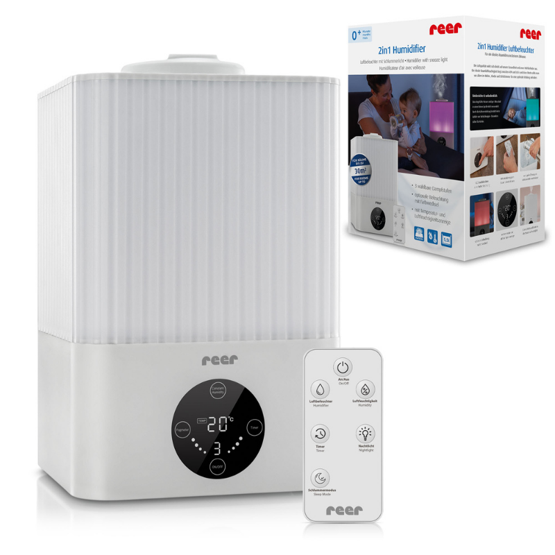 94060 Овлажнител За Въздух 2в1 Reer