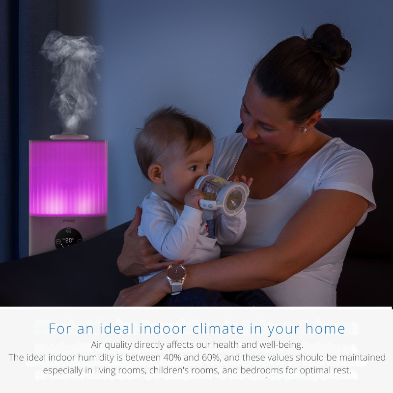 94060 Овлажнител За Въздух 2в1 Reer