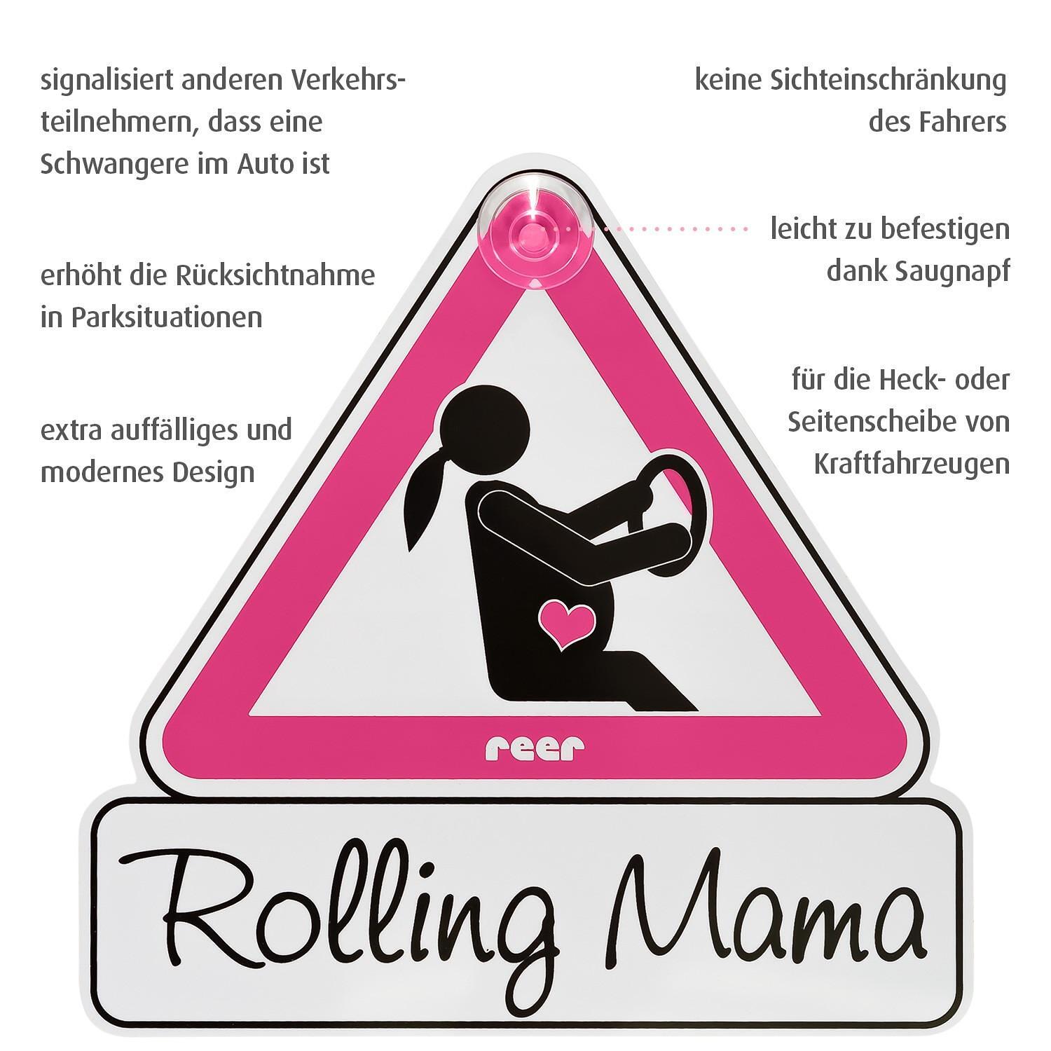 Автомобилен Знак За Бременни Жени Mommyline 88014 New022313 Reer