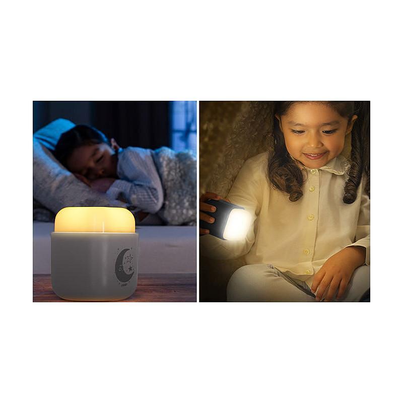 Детска Нощна Лампа 2в1 Сива 52401 New023439 Reer