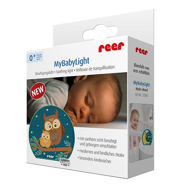 Детска Нощна Лампа Mybabylight Moon 52063 New022508 Reer
