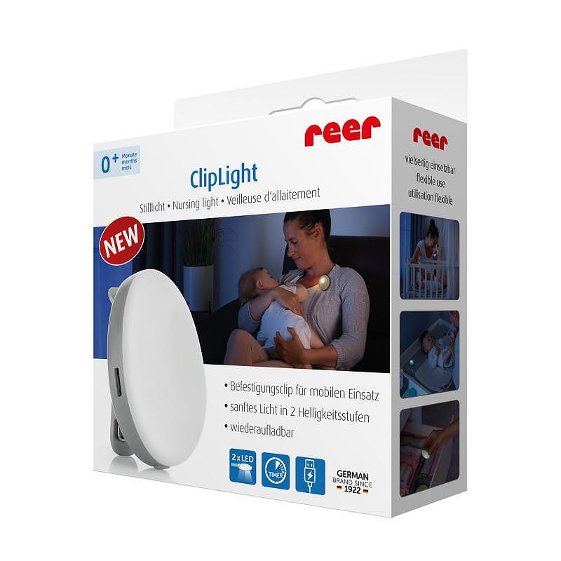 Клипс Лампа Cliplight За Кърмене С Нежна Светлина New023110 Reer