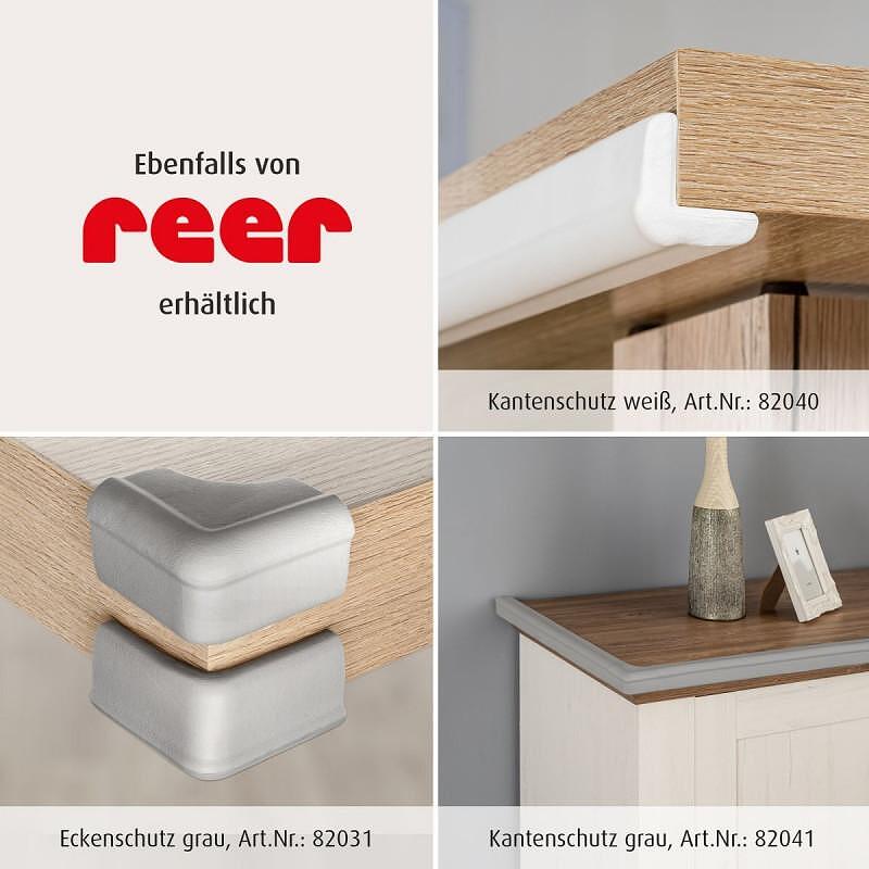 Меки Протектори За Ъгли 4 Броя Сиви 82031 New023313 Reer