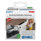 Предпазно Заключване На Чекмедже За Прибори 2 Бр. 71090 New023109 Reer