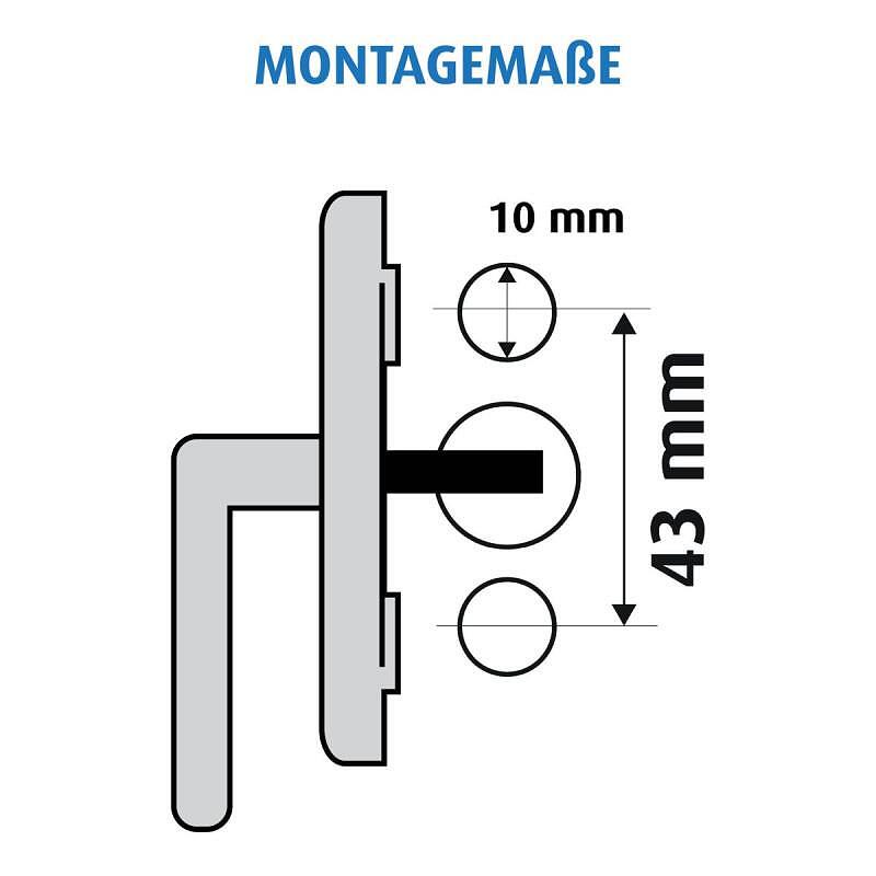 Заключване За Врати И Прозорци 70060 3 Броя New023697 Reer
