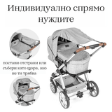 Сенник За Бебешка Количка Премиум Shinesafe Син 84213 New024033 Reer