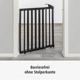 Универсална Преграда За Врата Стълби С Натиск 46131 Черна New023733 Reer