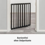 Универсална Преграда За Врата Стълби С Пробиване 46141 Черна New023736 Reer