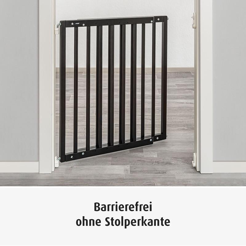 Универсална Преграда За Врата Стълби С Пробиване 46141 Черна New023736 Reer