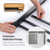 Универсална Преграда За Врата Стълби С Пробиване 46141 Черна New023736 Reer