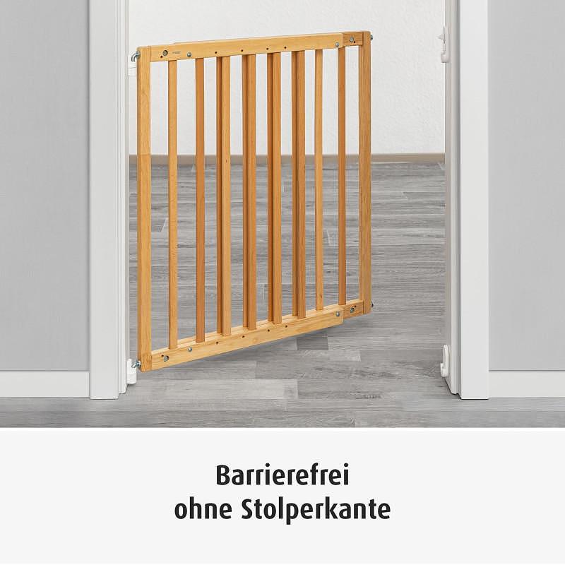 Универсална Преграда За Врата Стълби С Пробиване 46147 Натурална New023737 Reer