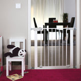 Метална Преграда За Врата С Механизъм За Автоматично Заключване, Бяла Safety 1St