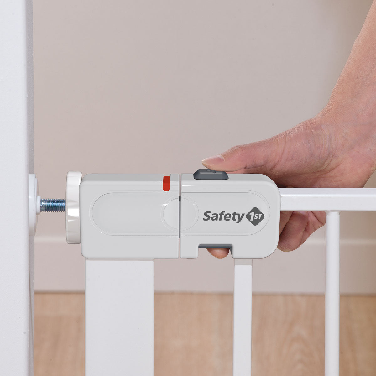 Метална Преграда За Врата С Механизъм За Автоматично Заключване, Бяла Safety 1St