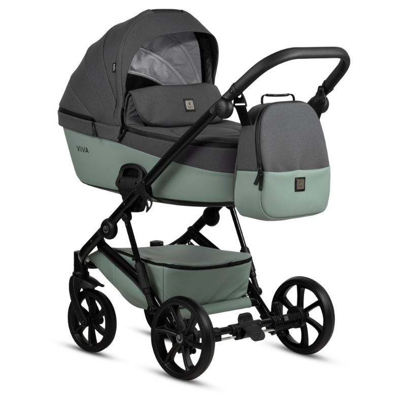 Tutis Viva 5+ Бебешка Количка 2В1 039 Sage