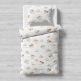 Детски Спален Комплект Сънчовци Горски Животни 3 Части Бежаво Galix