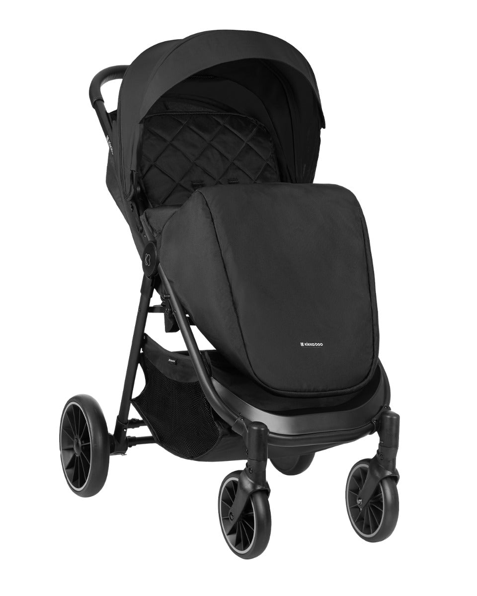 Количка Sarah Black 2023 - Комбинирани Колички - Kikkaboo - BebeMama