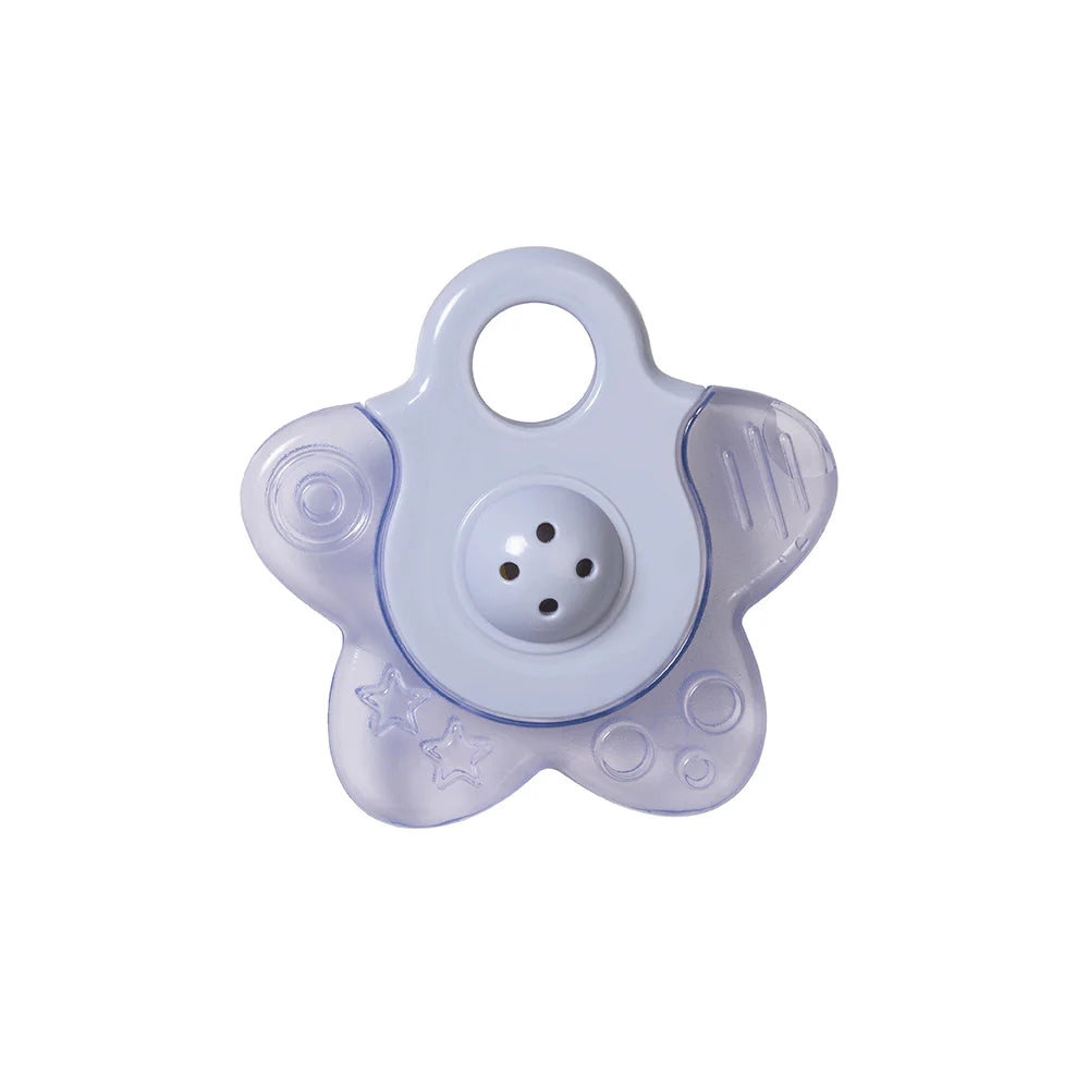 Бебешка Гризалка С Вода И Дрънкалка Star Blue Saro Baby