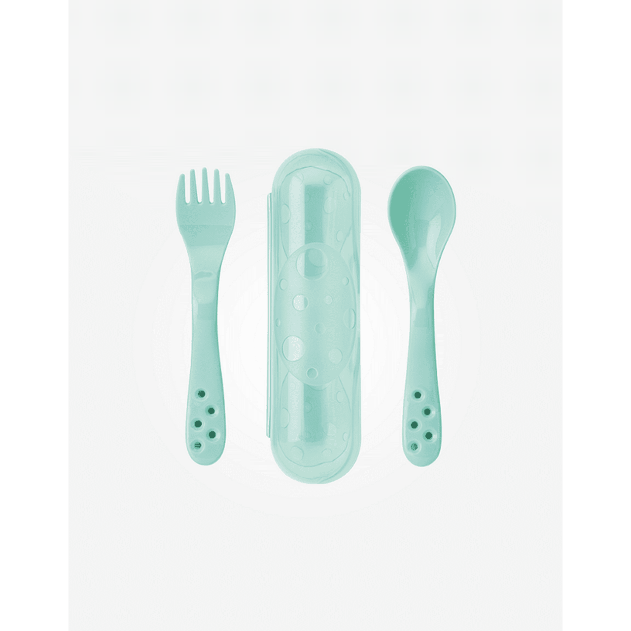 Saro Baby étkészlet tároló dobozzal, menta