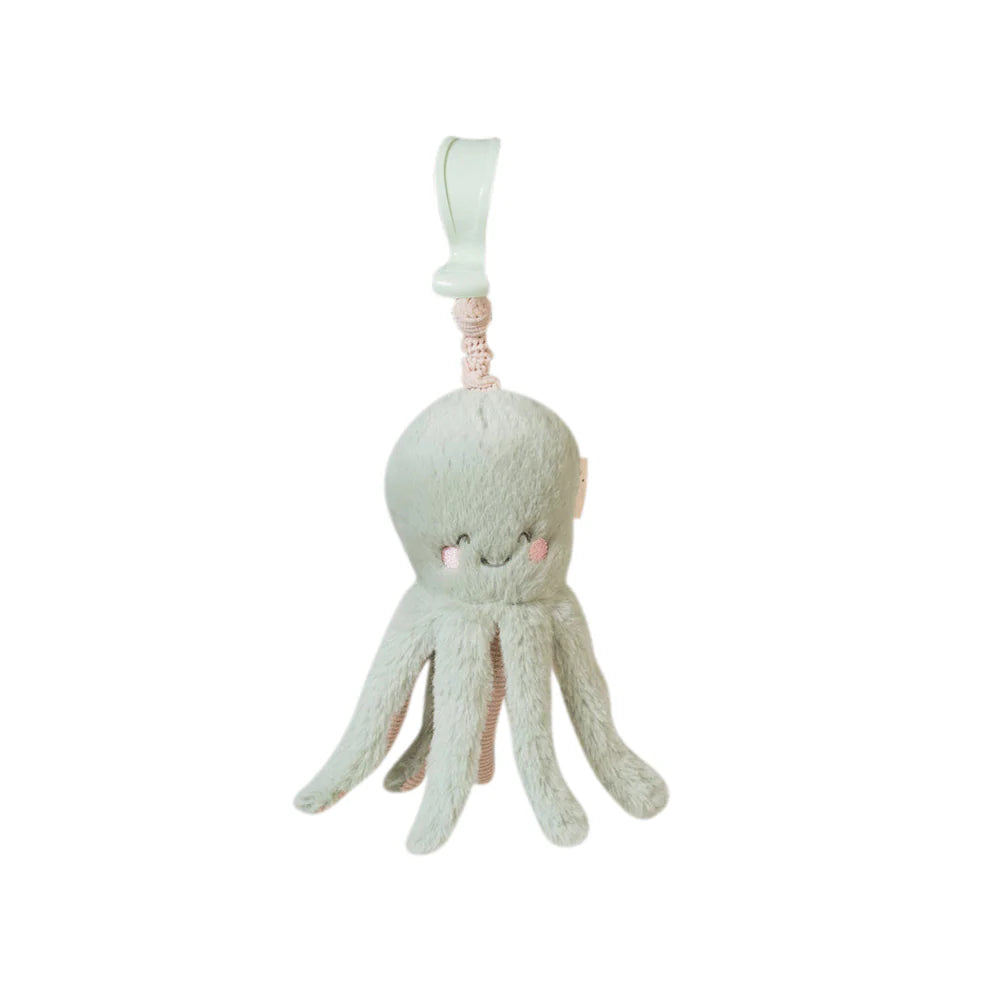 Бебешка Плюшена Дрънкалка 26 См. Ocean Life Hunter Mint Saro Baby