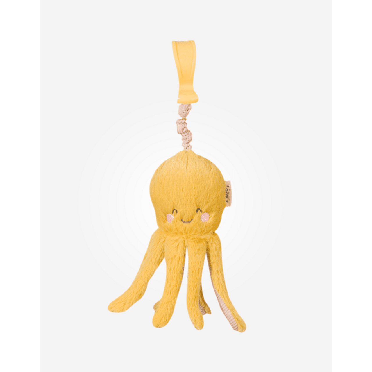 Бебешка Плюшена Дрънкалка 26 См. Ocean Life Mustard Saro Baby