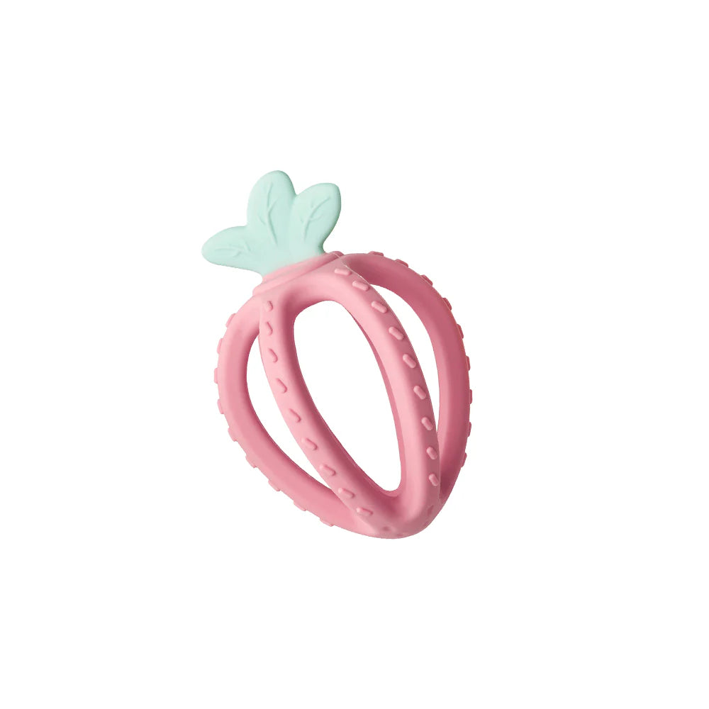 Бебешка Силиконова Гризалка Fresh Fruit Rose Saro Baby