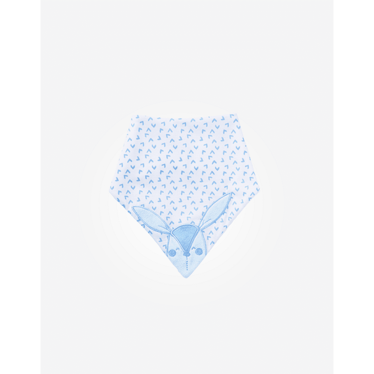Бебешки Лигавник Бандана Wild Colors Blue Saro Baby