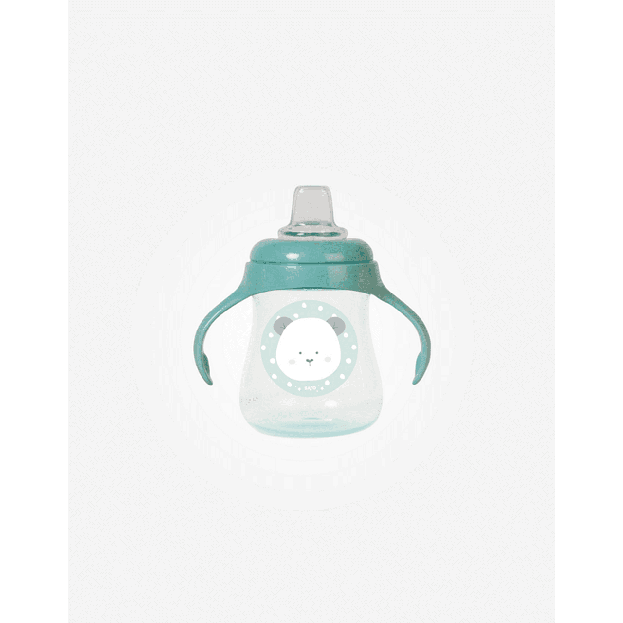 Бебешка Неразливаща Чаша 250 Мл. Sweet & Fun Mint Saro Baby