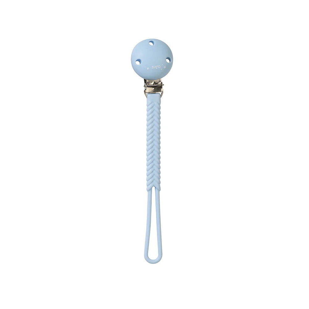 Клипс За Залъгалка Braid Blue Saro Baby