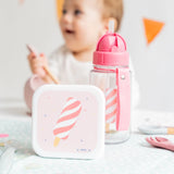 Комплект Детски Кутийки За Обяд 3 Бр. Ice Cream Pink Saro Baby