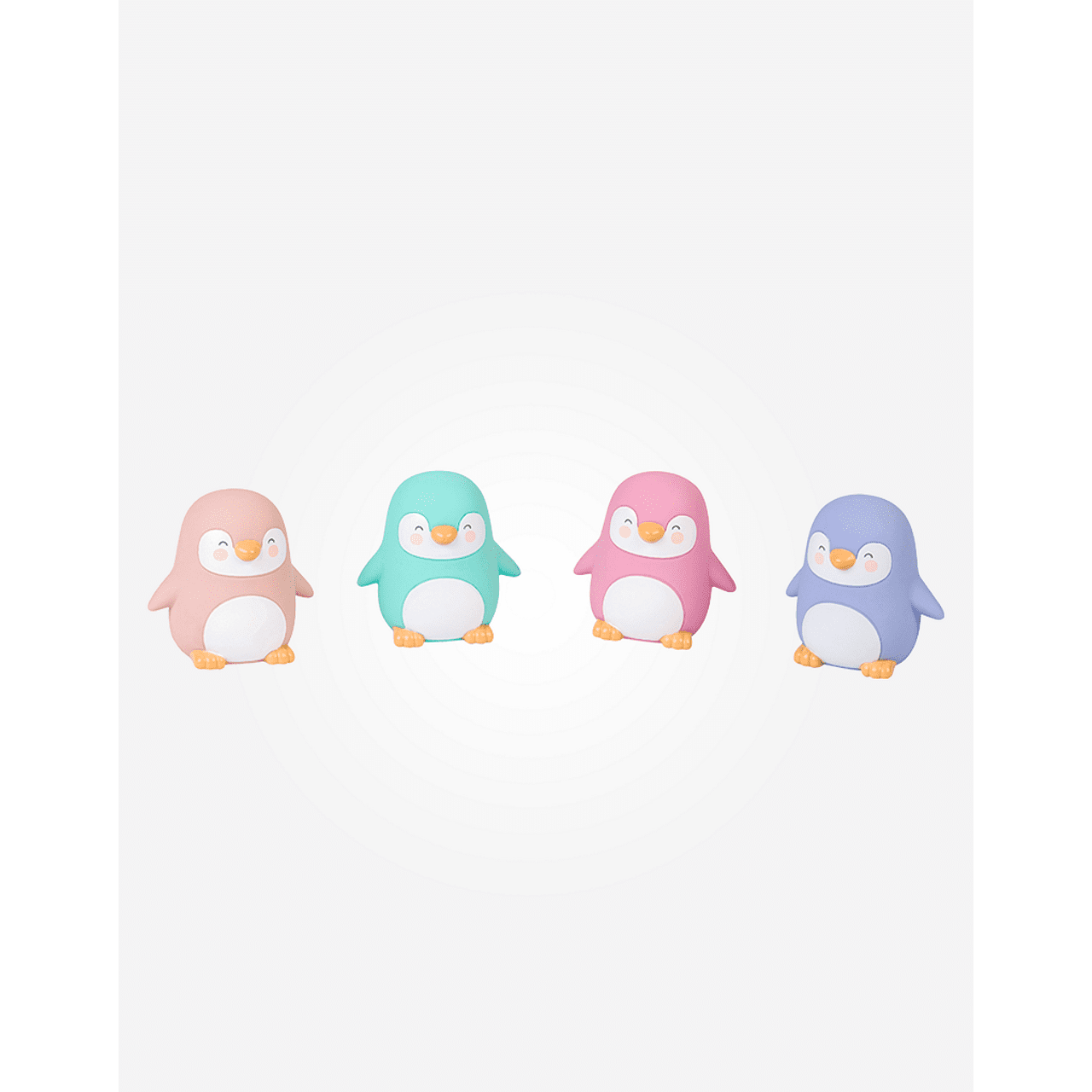 Комплект Играчки За Баня 4 Бр. Penguins Party Saro Baby
