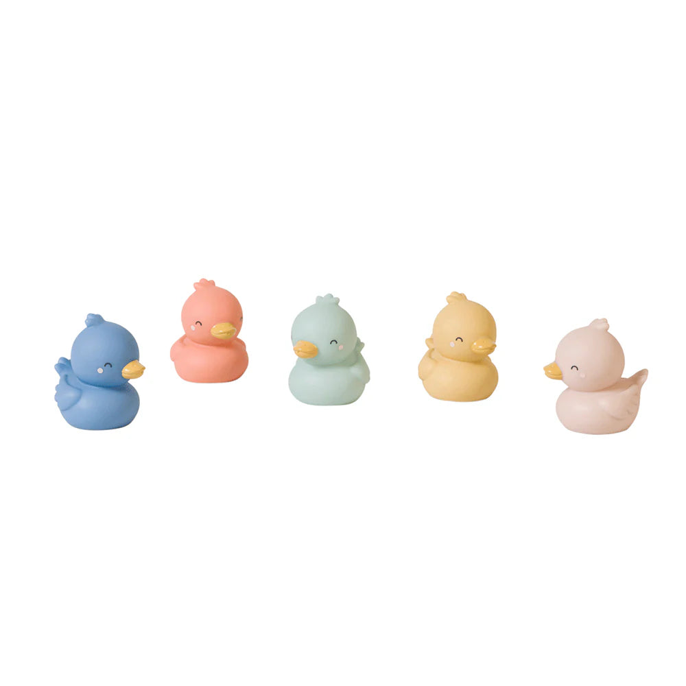 Saro Baby Little Ducks fürdőjáték szett, 5 db