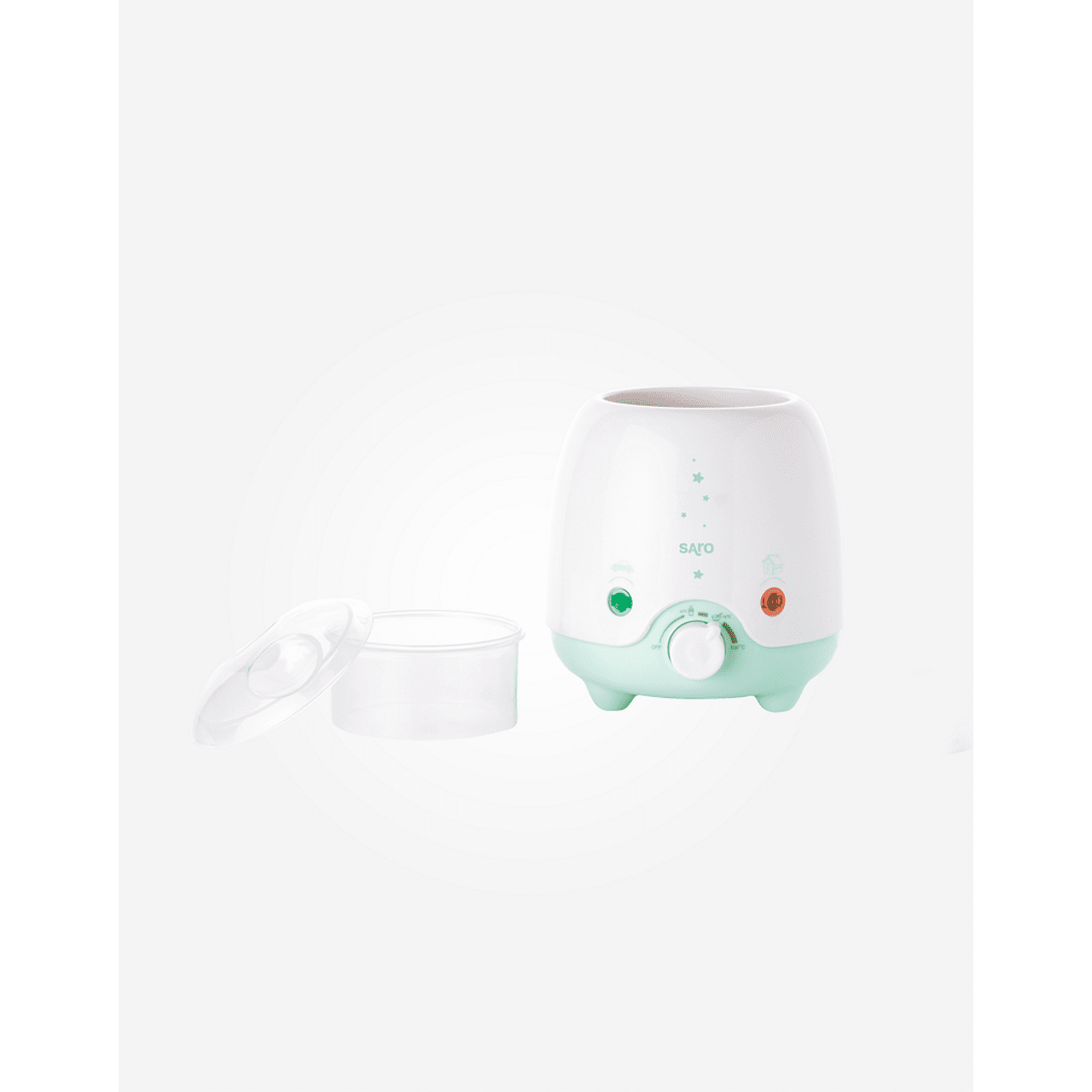Нагревател За Бебешка Бутилка За Вкъщи И В Колата Style Mint Saro Baby