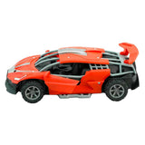 Състезателна Кола С Rc Управление, Led Светлини И Пушек 1:24