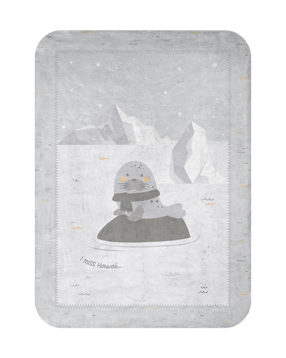 Супер Меко Бебешко Одеяло 110/140 См Seally Me