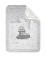 Супер Меко Бебешко Одеяло С Шерпа 110/140 См Seally Me