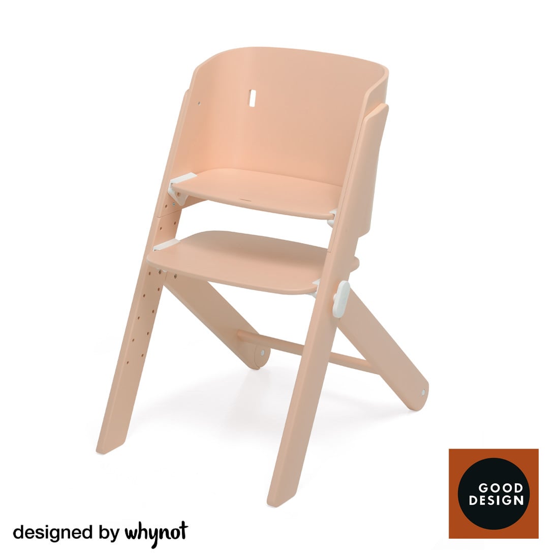 Foppapedretti-Scaunul Înalt Evoluționar Tiramisu Cipria