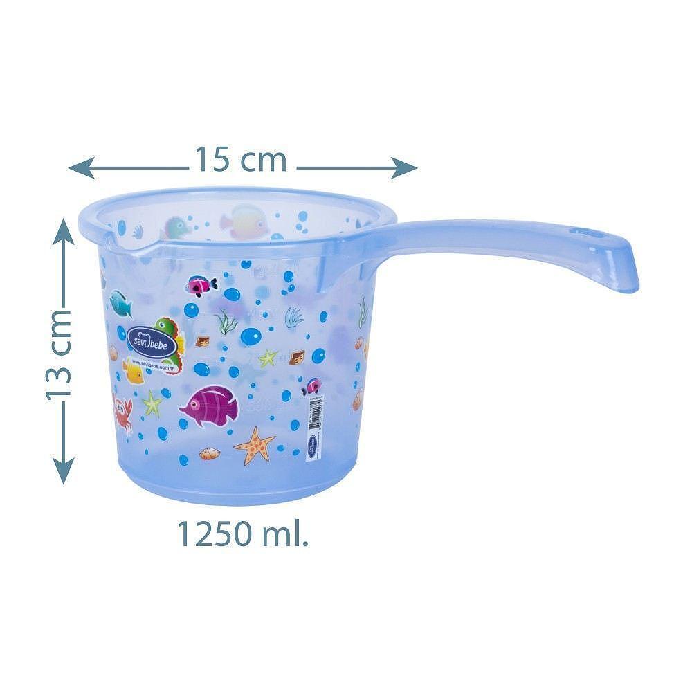 177 Канче За Поливане Морски Мотиви Синьо Sevi Baby