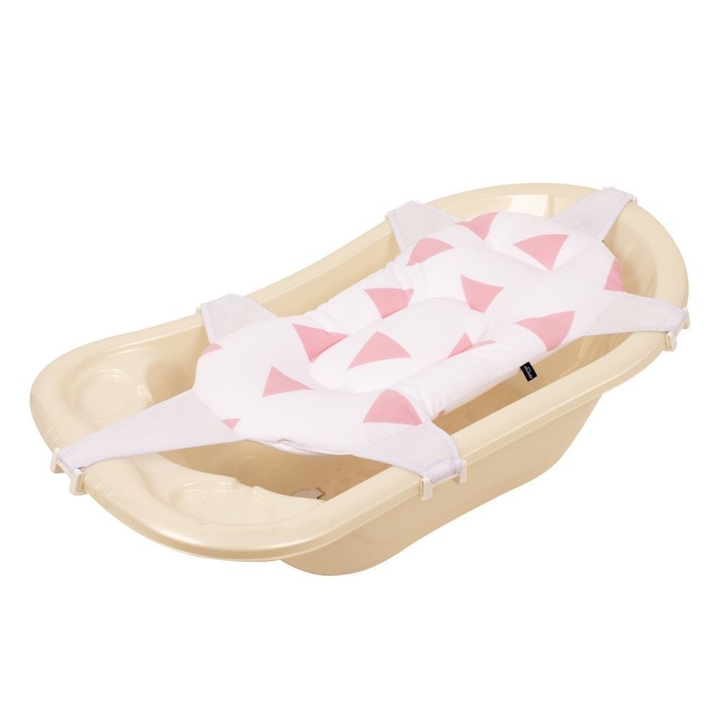 Хамак За Бебе За Къпане Бял Розов 572 2 Sevi Baby