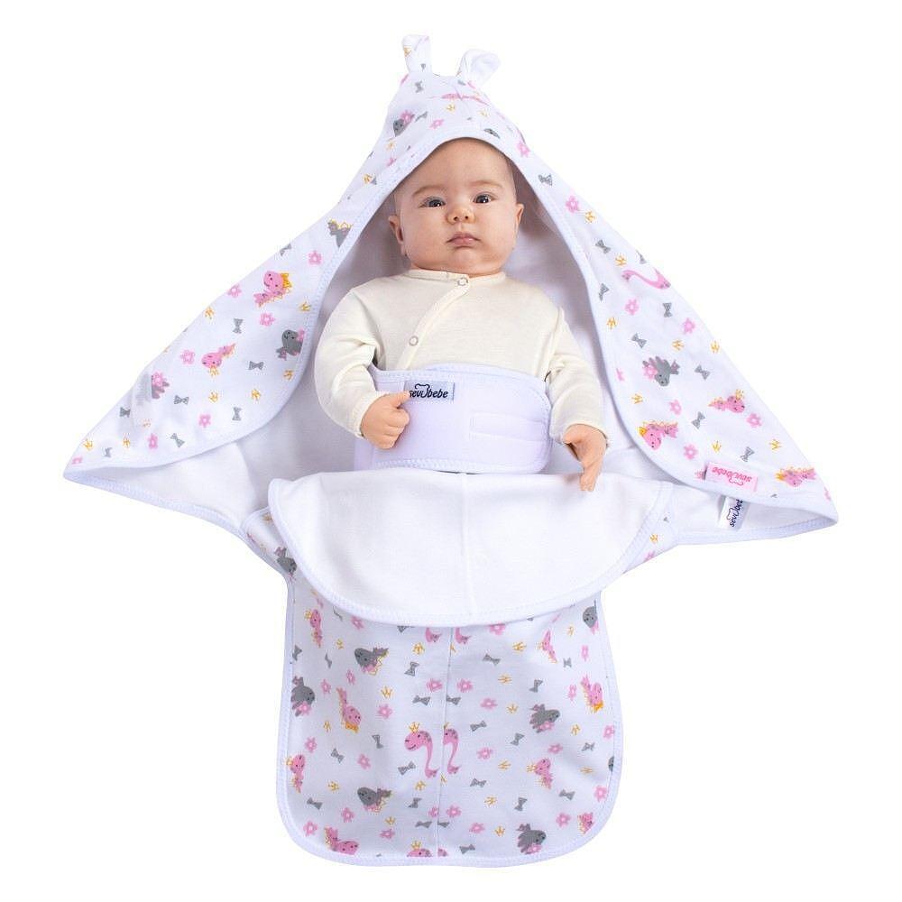 Завивка С Предпазител За Кръста Динозавърчета 558 133 Sevi Baby