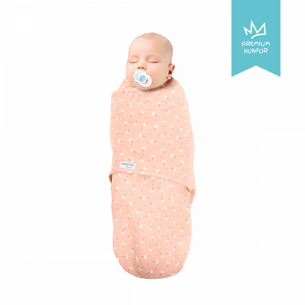 Антистрес Пелена За Новородено Blossom Розов 118 169 Sevi Baby