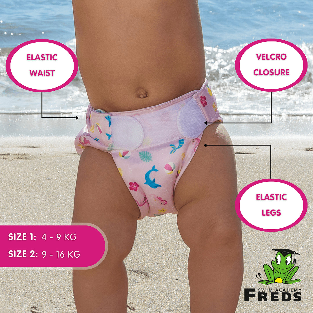 Бански Памперс Гащи Freds Р Р 1 (4 9 Кг.) Момиче Sevi Baby