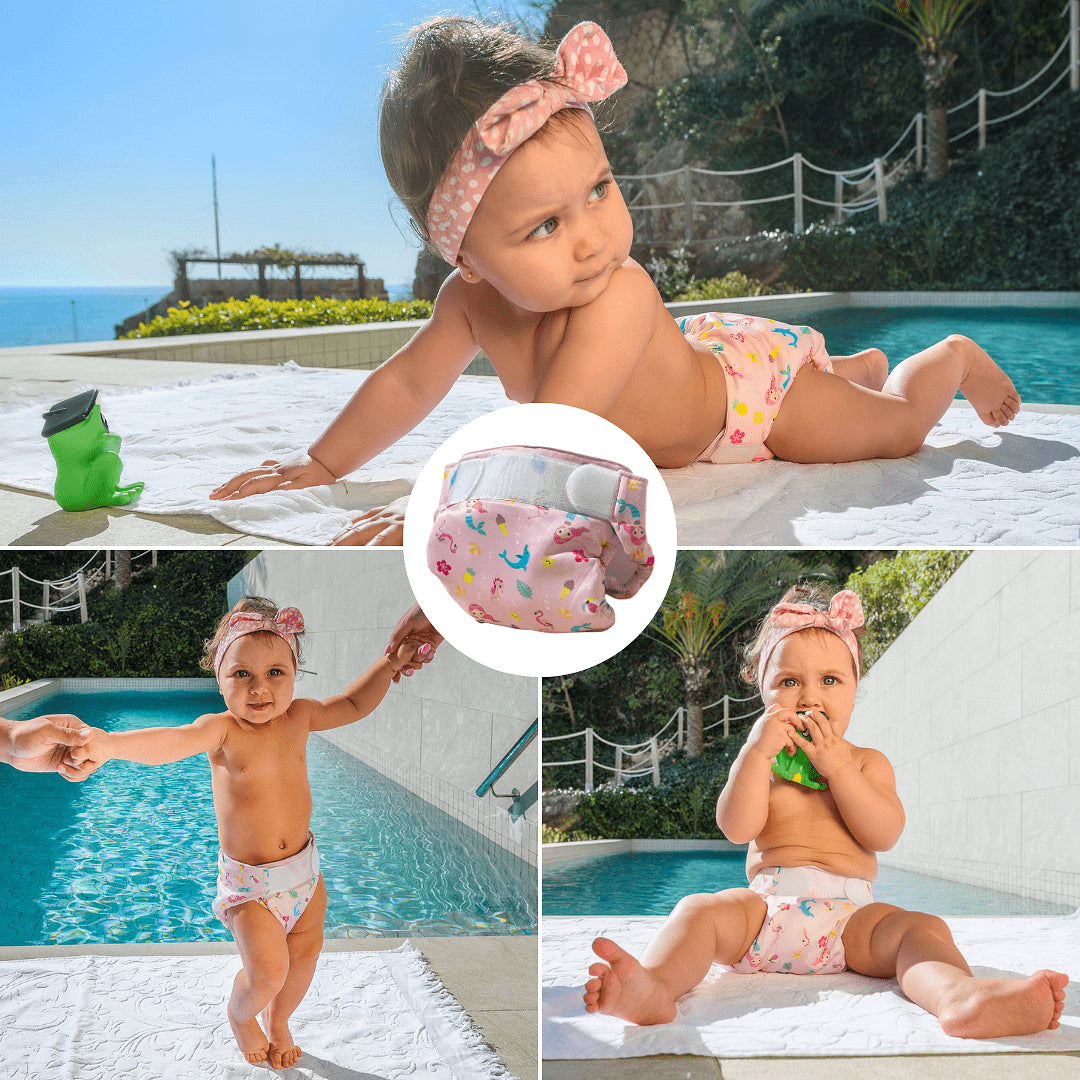Бански Памперс Гащи Freds Р Р 2 (9 16 Кг.) Момиче Sevi Baby