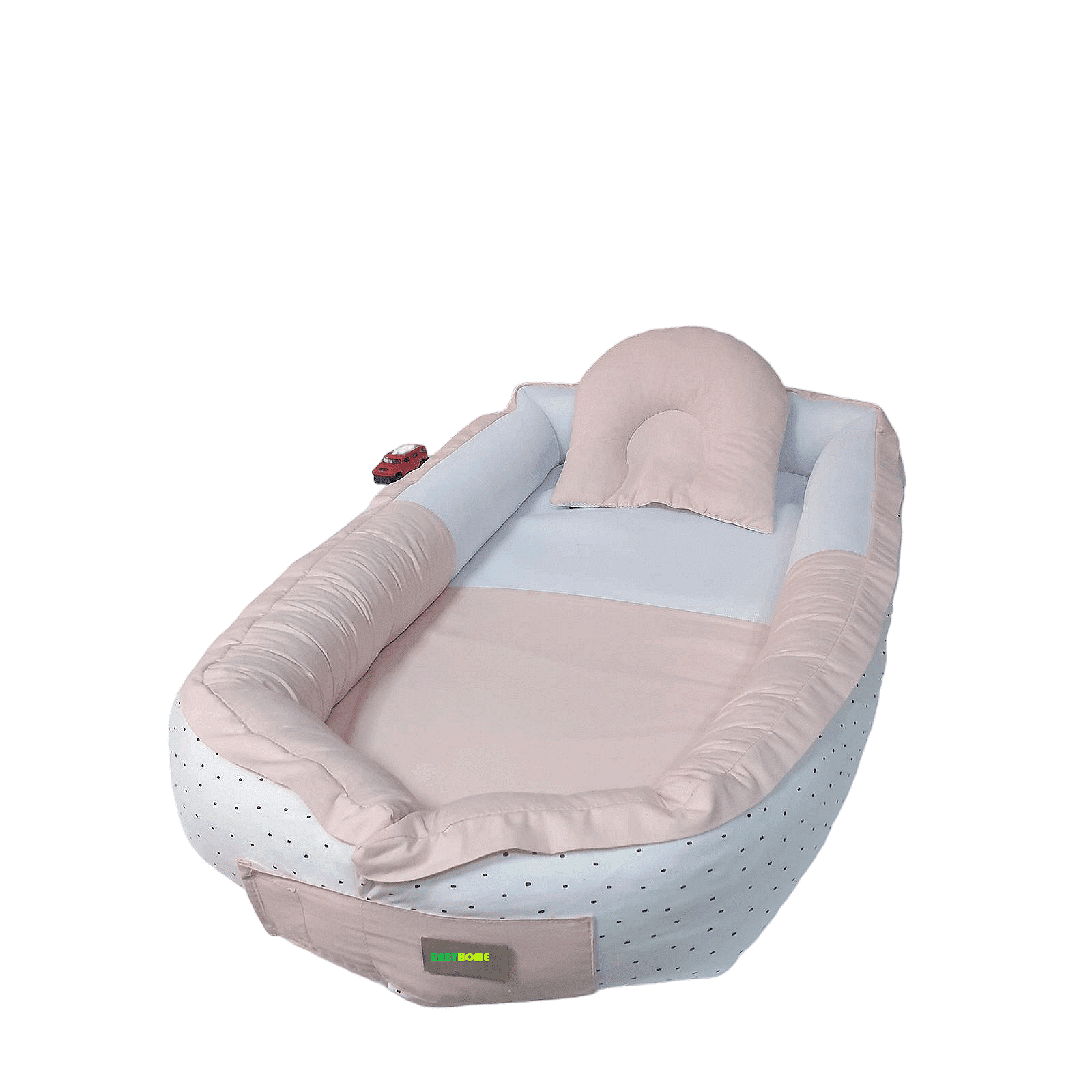 Бебешко Гнездо С Дишаща 3d Мембрана Розов Yuar22 Sevi Baby