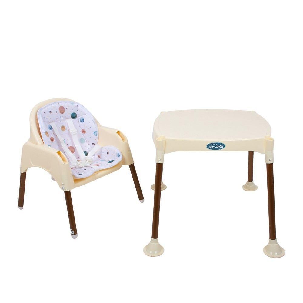 Стол За Хранене 3в1 Крем 279 5 Sevi Baby