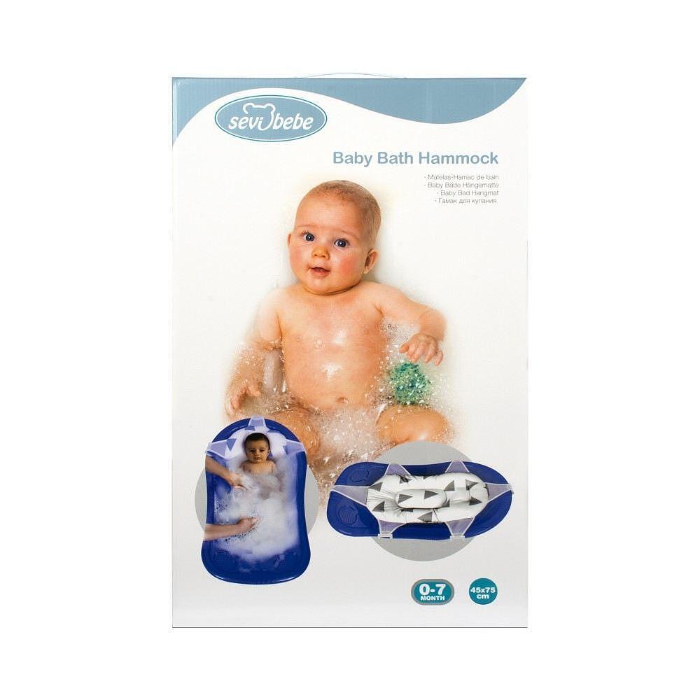Хамак За Бебе За Къпане Бял Сив 572 13 Sevi Baby